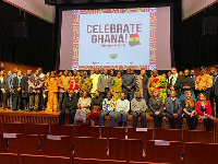 Participants at the ceremony of Ghana Cultural Week in Toronto