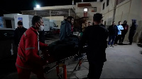 The bodies were taken to a hospital in Gaza