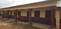 The newly-built school