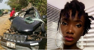 Ebony Reigns was on Thursday killed in a gory accident