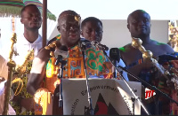 Otumfuo Osei Tutu II at the 2023 Emancipation Day Celebration