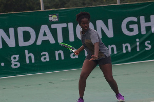 Tennis player,  Harriet Quaye