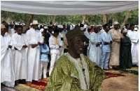 File photo of Muslims praying