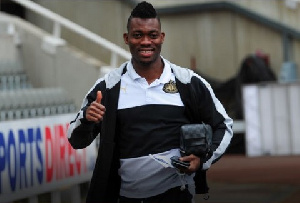 Christian Atsu has netted once and set up another this season for Newcastle