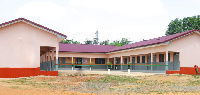 The project features a six-unit classroom block with a fully furnished ICT center