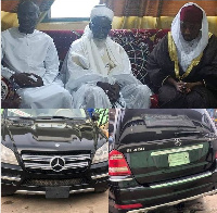 Prophet Emmanuel Badu Kobi has gifted a new Benz 4x4 to the National Chief Imam