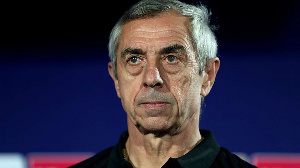 Tunisia coach Alain Giresse