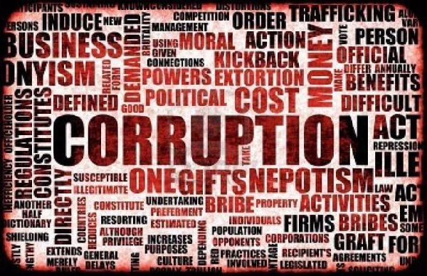 Citizens are being admonished to report corrupt activities