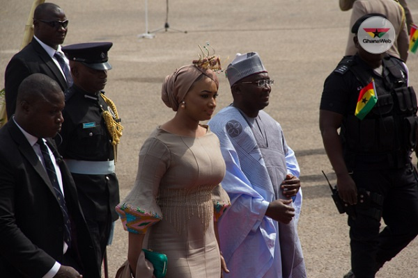 Samira Bawumia with husband Vice President of Ghana Mahamudu Bawumia