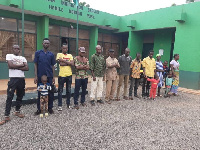 The West African nationals were intercepted at the Hamile District Assembly Barrier