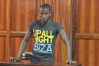 Blogger Cyprian Nyakundi at a Nairobi court. PHOTO | FILE | NATION MEDIA GROUP