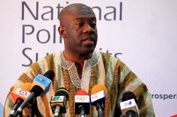 Minister for Information designate, Kojo Oppong Nkrumah