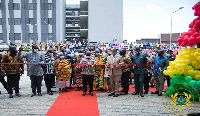 President Nana Addo Dankwa Akufo-Addo at the commissioning