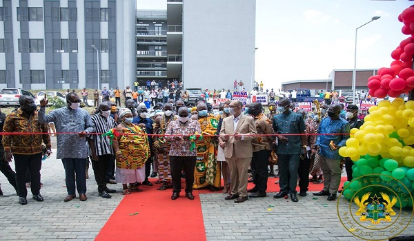 President Nana Addo Dankwa Akufo-Addo at the commissioning