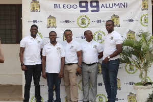 Members of the 1999  old students  group of Accra Academy