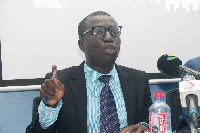 Lead Consultant for the study, Mr. Appiah Kusi Adomako