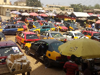 The Sunyani-Yamfo lorry station