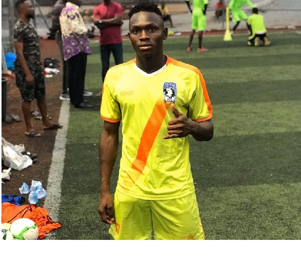 Bechem United's wonder kid Prince Adu Kwabena