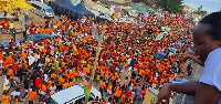 Oguaman for Alan on procession during Fetu Afahye festival