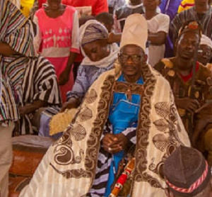 King and overlord of the Gonja people, Yagbonwura Sulemana Tutumba Boresa I