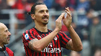 AC Milan striker, Zlatan Ibrahimovic