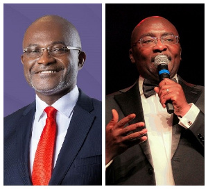 Kennedy Agyapong, Assin Central Member of Parliament and Vice President Bawumia