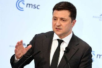 Volodymr Zelensky, Ukrainian President