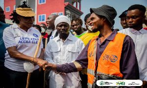 Mayor Sackey emphasized the youth’s energy and commitment as crucial