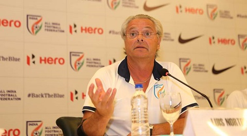 India under-17 coach, Luis Norton