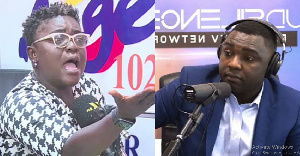 Nana Yaa Brefo and Kevin Taylor clash over Nana Ama McBrown's show