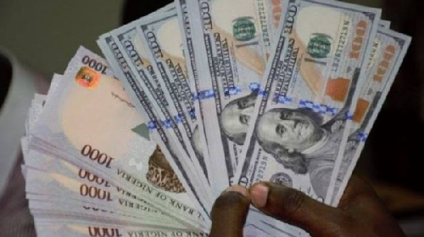 Dollar and Naira notes