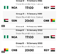 Some of di Nigeria fixtures for di AFCON