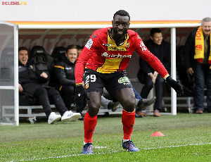 Grejohn Kyei plays for RC Lens