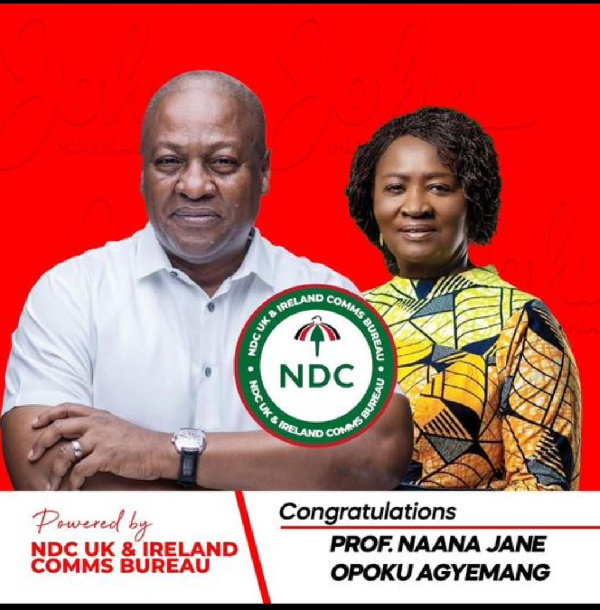 The group  pledged their full support to her and the NDC leadership