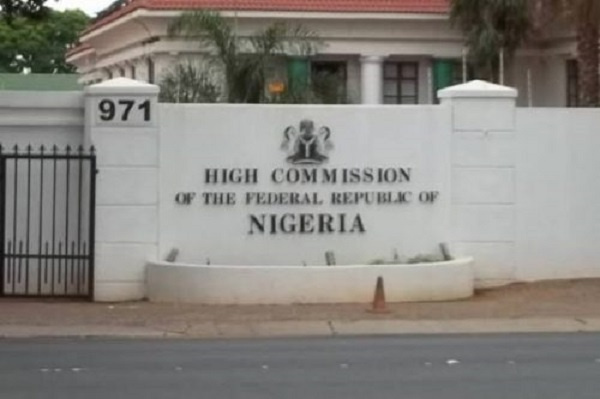 Premises of the Nigerian High Commission in Accra