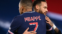 Kylian Mbappe tare da Neymar Jnr