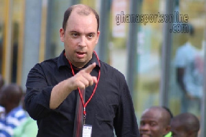 Hearts Youth team coach Sergio Traguil