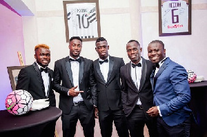 Calcio Trade Ball event held in Accra.