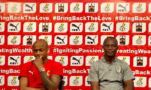 Andre Ayew and Kwesi Appiah