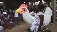 File photo of a funeral ceremony in Ghana