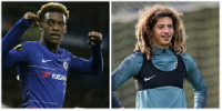 Callum Hudson-Odoi and Ethan Ampadu