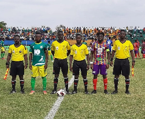 Aduana Stars defeated Hearts at home