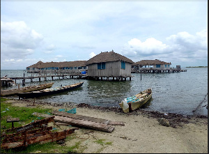 The chilled Lagoon Resort at Keta