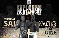 The clash will come off on June 16th at the Bukom Boxing Arena.