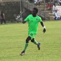 Midfielder Charles Mensah