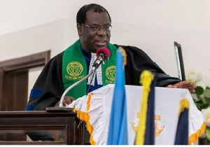 Moderator of the of Presbyterian Church of Ghana, Rev. Prof. Joseph Obiri Yeboah Mante