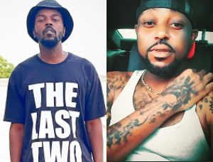 Ghanaian rappers, Kwaw Kese and Yaa Pono