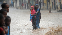 File photo of flooding in an African country