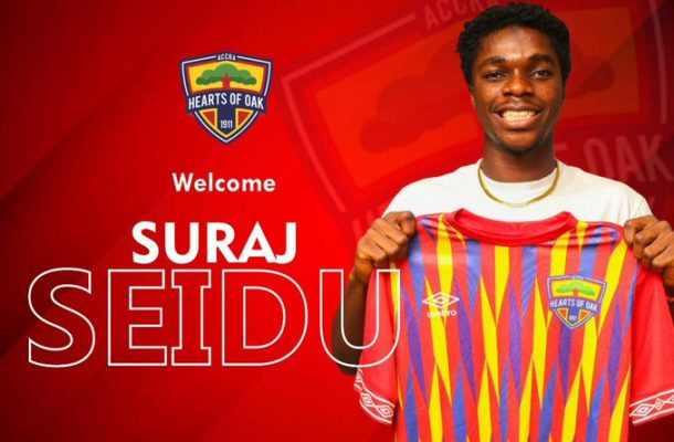 Suraj Seidu has joined Hearts