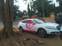 Kumawood superstar Akrobeto's new car